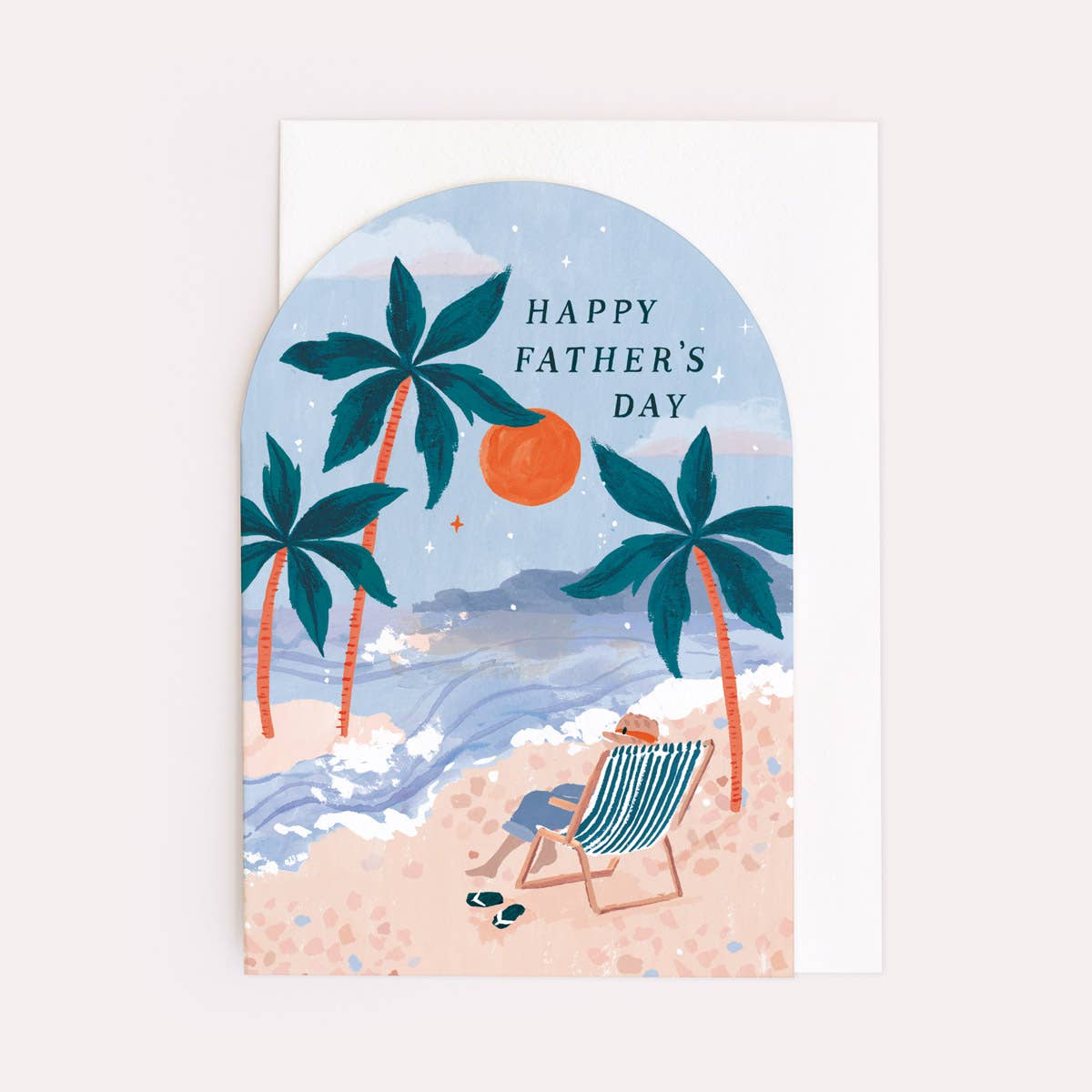 Beach Father's Day Card | Father's Day Card | Card for Dad