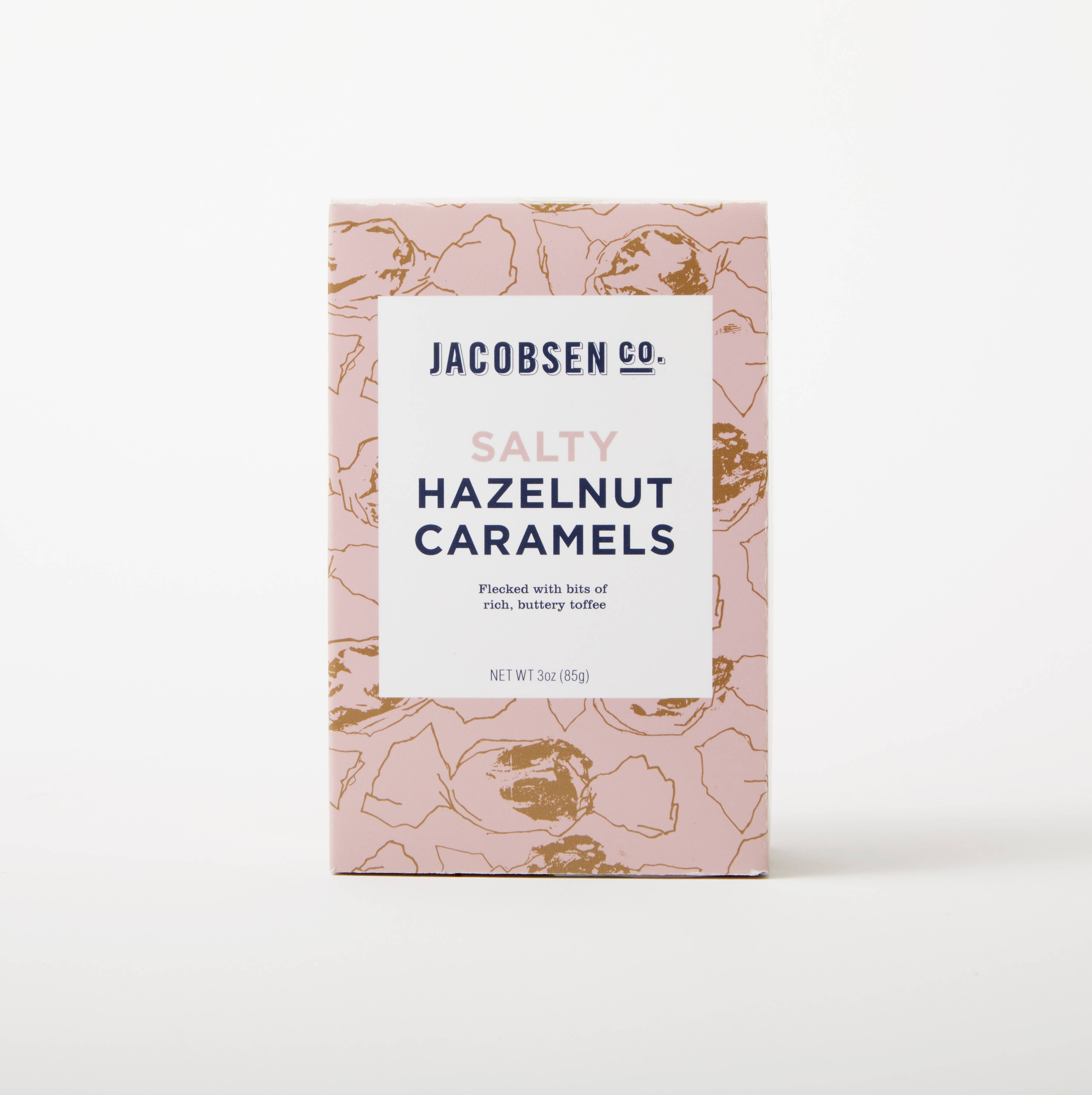 Salty Hazelnut Caramels