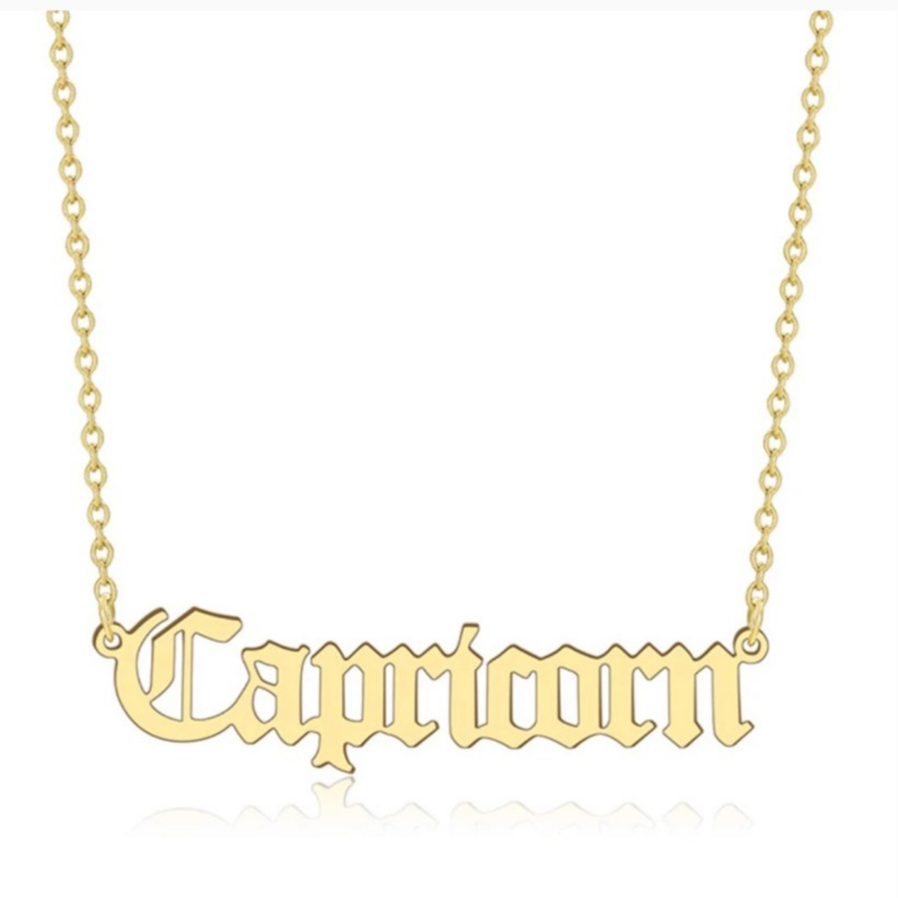 Capricorn Necklace (Gold)