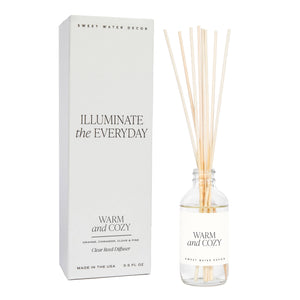 Warm and Cozy Reed Diffuser - Christmas Home Decor & Gifts